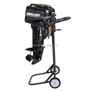 Support de moteur hors-bord 15HP chariot de moteur hors-bord moteur marin sécurité extérieure pour chariot de bateau avec poignée pliante - Product Image 2