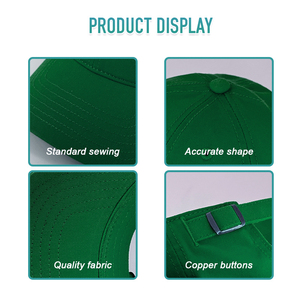Cappellino da Baseball alla Moda con Visiera Curva, Morbido, in Cotone, Sportivo, Traspirante, per Esterni, con Ricamo Personalizzato 3D a Rilievo di Precisione - Product Image 4