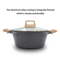 Ensemble de casseroles et poêles en aluminium antiadhésif, multi-pièces, avec couvercles en verre transparent, pour une distribution de chaleur optimale, pour la cuisine à domicile et en extérieur