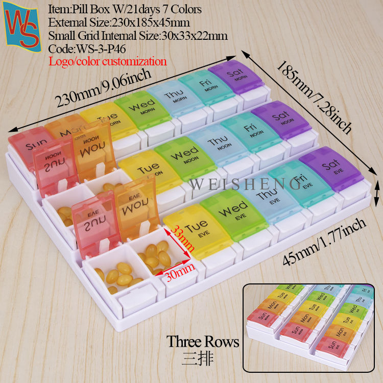 3-P46 21 jours 7 couleurs