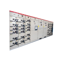 Armoire de distribution électrique métallique de précision Huaxing MNS pour la transmission d'énergie électrique 24V 240V 48V 30A 63A