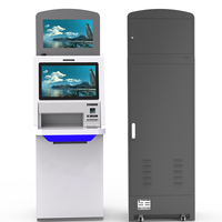 Kiosque libre-service pour restaurant/gouvernement, terminal de paiement avec scanner QR, impression de tickets, kiosque de commande, SDK, sur pied