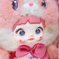 Authentique Nommi 2000 Star Language Wishes Series Collection de décoration de chambre Poupée en peluche grande taille Boîte mystère surprise Cadeau