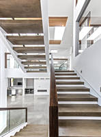 CBMmart Erschwing liche zeitgenössische U-Kanal gerade Treppe Glas treppe Geländer Holztreppe stufen
