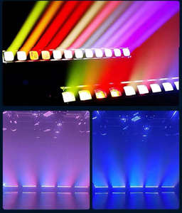 Luz Móvil LED de Matriz al por Mayor, 12 Cabezas, 40W, Iluminación de Escenario para Clubes, Estudios y Proyectos de Ingeniería - Product Image 2