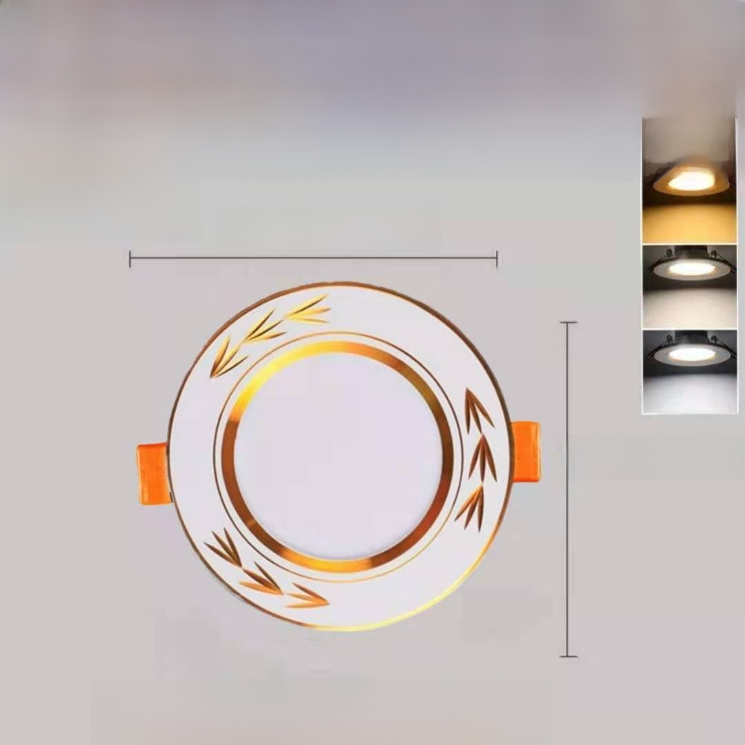 Feuille de bambou blanche [tout aluminium + fil de cuivre]