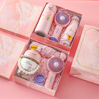 Coffret Cadeau d'Été de Luxe en Acier Inoxydable Rafraîchissant pour Clients – Pack Anti-Chaleur et Répulsif Anti-Insectes – Petits Cadeaux Pratiques pour