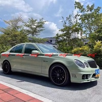 Kit de style WALD de haute qualité pour mercedes-benz classe E W211 nouvelle mise à niveau de pare-chocs en fibre de résine à un prix