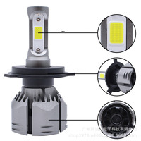 Accesorios para Auto, Faros Delanteros LED R11 H11 H7, Kit de Luces LED 9006, Bombillas para Auto 9005 H1