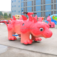 Stegosaurus Scooter personnalisé en forme de dinosaure voitures batterie animal tour pour centre commercial juste au sol tour
