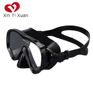 قناع غوص كامل للوجه بعدسة واحدة قابل للتعديل، مقاوم للماء، للرؤية الواسعة، مضاد للضباب، محمي من الأشعة فوق البنفسجية، منخفض الحجم للسباحة - Product Image 4