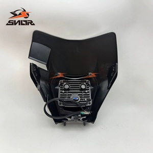 Ensemble de phares avant tout-terrain SNOR pour moto KTM 2017, phare LED modifié, cache de phare - Product Image 5