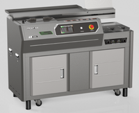 Relieuse Automatique à Colle Thermofusible FRONT C20 C50 C60, Relieuse Parfaite A4, Machine à Relier les Livres