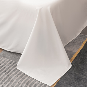 Trắng cho khách sạn Bông Khăn trải giường Trắng Vua Kích thước bộ đồ giường đặt thoáng khí làm mát Comforter bộ đồ giường nữ hoàng Kích thước - Product Image 4