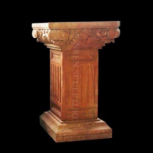 Pilier en marbre décoratif de Style européen, Base sur <span class=keywords><strong>socle</strong></span> <span class=keywords><strong>pour</strong></span> la Sculpture de la <span class=keywords><strong>Statue</strong></span> - Product Image 5
