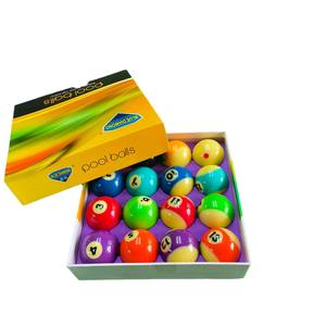 Juego de bolas de billar de resina Blue Diamond Cyclops de 5.72 mm, 16 piezas, para uso amateur. - Product Image 4