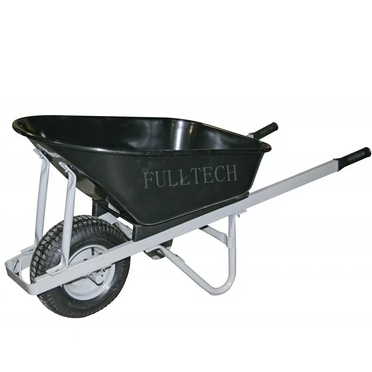 Metal steel wheelbarrow 6 cu.ft. foam wheels pneumatic wheels load 200kgs 100L
