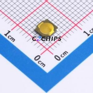 HX TS45055A 250gf Tactile Switch SMD-4P,4.5x4.5mm Switch Single Pole Single Throw 2.5N Vertical Mount 4.5mm - Product Image 1