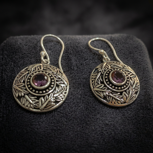Boucles d'oreilles pendantes mignonnes faites à la main en argent sterling avec pierres précieuses de qualité AAA, cadeau de mariage et de fiançailles, bijoux pour femmes, lot de grossiste - Product Image 3