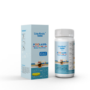 공장 가격 수영장 & 스파 워터 테스터 무료 염소 <span class=keywords><strong>PH</strong></span> 총 알칼리 키트 - Product Image 2