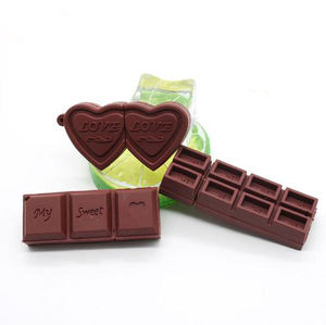 Memoria USB 3.0 con diseño de chocolate de dibujos animados, 8GB 16GB 32GB 64GB, memoria USB de PVC, un divertido regalo, pendrive, memoria flash para estudiantes. - Product Image 5