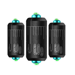 Plomos de pesca Aohu de doble núcleo de plomo de 5g 6g 8g 10g, resistentes a la corrosión, cilíndricos, para pesca. - Product Image 4