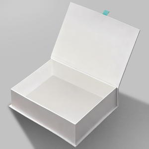 고급 접이식 의류 선물 상자, 리본 포함, 맞춤 로고, 럭셔리 웨딩 드레스 셔츠 신발 자석 포장 박스, 아기 옷 - Product Image 3