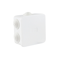 Pulte SO80 IP44 ABS LED Boîte de jonction Boîtier en plastique électrique étanche pour l'électronique et les instruments