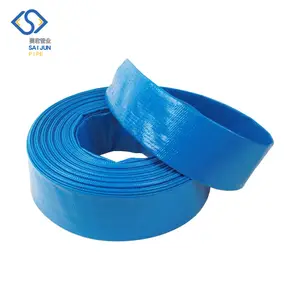柔性PVC铺设扁水灌溉管/软管