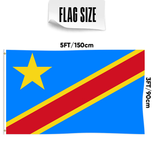 3X5FT Chất lượng cao Ba/Hai lớp cộng với màn vải 100D Polyester Vải quốc gia cờ Bồ Đào Nha nước - Product Image 2