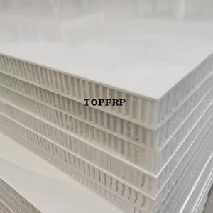 Venta caliente FRP Panel sándwich de fibra de vidrio Panel de nido de abeja de fibra de vidrio hoja de fibra de vidrio para camión - Product Image 4