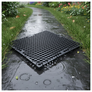 Gazon artificiel <span class=keywords><strong>pour</strong></span> cellules de drainage, surface en nid d'abeille en plastique, géotextile certifié CE, résistant aux UV, épaisseur personnalisée - Product Image 1