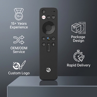 RCT3016 Centro de Entretenimiento Definitivo, Control Remoto de 19 Teclas con Código de Aprendizaje, Alcance de 20 m para TV/Proyector y Sistemas de Cine en Casa