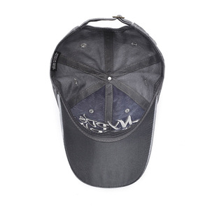Custom Men <b>Women</b> Vintage Washed Distressed Baseball <b>Cap</b> Letter Embroidery Streetwear Sun Hat - Product Image 3