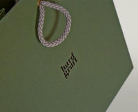 Sacs en Papier de Luxe avec Logo Personnalisé pour Bijoux et Bracelets, Sac de Courses Cadeau avec Ruban de Fermeture