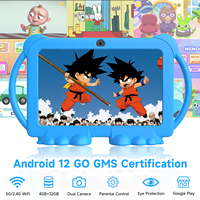 Tablet Infantil Android 12 Q8K de 7 Pulgadas |   Certificado CE FCC RoHS |   4GB de RAM, 32GB de ROM, Pantalla con Protección Ocular |   Bloc de Notas para Estudios de Educación Profesional