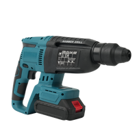 Marteau perforateur électrique sans balais multifonctionnel de qualité industrielle 21V rechargeable au lithium-ion, puissance de perçage de 60,4 pi-lb