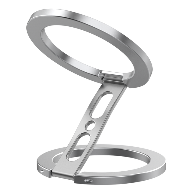 Slim Magnetic Phone Grip Stand Foldable Metal Finger Holder for Apple for IPhone18 17 16 Pro with Strong N52 Magnets Ready Stock