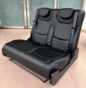 Siège-lit pliable en cuir Nappa de luxe pour camping-car, caravane, autocar et véhicule de loisirs - Product Image 3