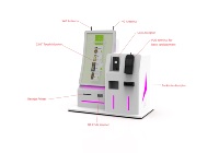 Fabricant de kiosques de paiement automatique Kiosques de paiement au détail avec recyclage de billets Recycleur de pièces Système de point de vente