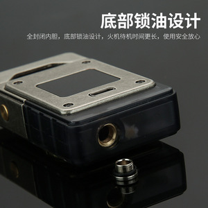 ไฟแช็คไฟฟ้าแบบชาร์จได้ Honest พร้อมจานหมุนไจโรสโคป เหมาะสำหรับเป็นของขวัญ - Product Image 4