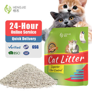 Lettiera per Gatti in Bentonite Vulcanica Sferica, Agglomerante Rapido, Assorbente, 99,9% Senza Polvere, Prezzo Competitivo Diretto dalla Fabbrica - Product Image 1