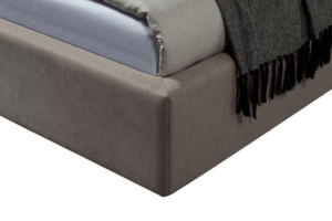 Lit king-size inclinable de luxe moderne de conception italienne, meubles en bois simple et double rembourrés, contreplaqué, cuir, <span class=keywords><strong>chambre</strong></span> à coucher - Product Image 3
