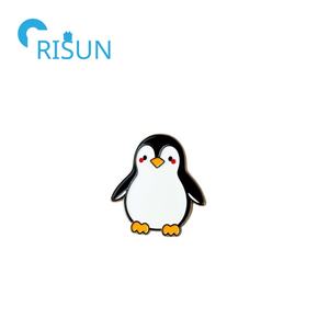 Fabrication émail mignon pingouin broche broche personnalisé noir et blanc empereur roi pingouin épinglette insigne mer animal sauvage broche - Product Image 5