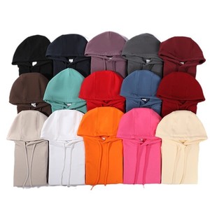 High Quality Men's Custom Colorful Loose Fit Hoodies 380GSM Heavyweight 100%Cotton Unisex Hoodie Custom Embroidery Logo for Men - Product Image 4