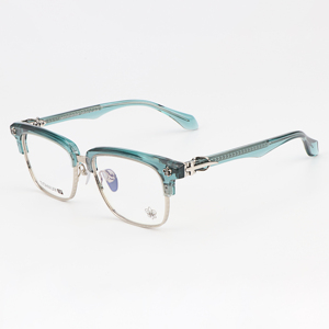 8301 phổ quát hình dạng khuôn mặt thiết kế khung quang học rắn titan siêu nhẹ chống ăn mòn Acetate chống phản chiếu Kính - Product Image 2