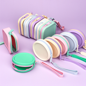 Hot Selling Wristband <strong>Purse</strong> Silicone Small Coin <strong>Purse</strong> Multi Function Card Bag New <strong>Key</strong> Chain Ladies Coin <strong>Purse</strong> - Product Image 5