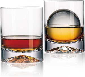 Vasos de Cristal Soplado a Mano <span class=keywords><strong>para</strong></span> Cócteles Doble Old Fashioned, Vasos de Whisky Sólidos, Vasos Lowball - Product Image 3