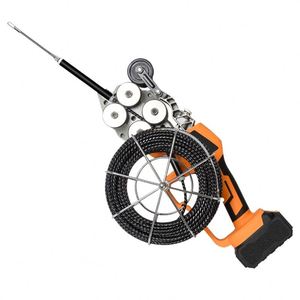 Wire Drawing Equipment Electrician's Lithium Battery Powered Pull Line <b>Stringing</b> Machine Electric Cable Cross Line Leading Tool - Product Image 1