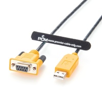 Câble clavier USB vers DB9 femelle HID CH9328, adaptateur convertisseur RS232 vers USB HID pour instruments industriels POS, automatisation, capteur